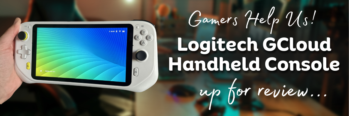 Logitech GCloud Handheld Gaming Console